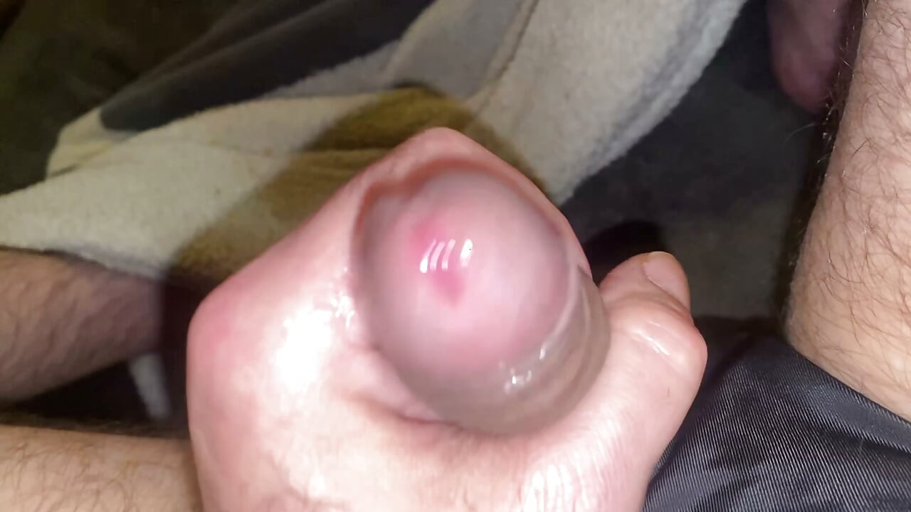 Ejaculation in a thong