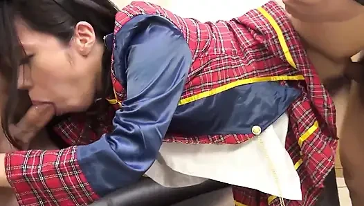 Beste asiatische teenager szene 2_japanese otaku Ami Kasai liebt es, ihre haarige muschi mit sperma bespritzt zu bekommen