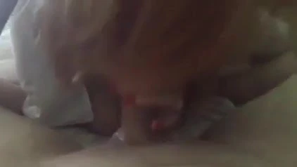 Amateur morning blowjob