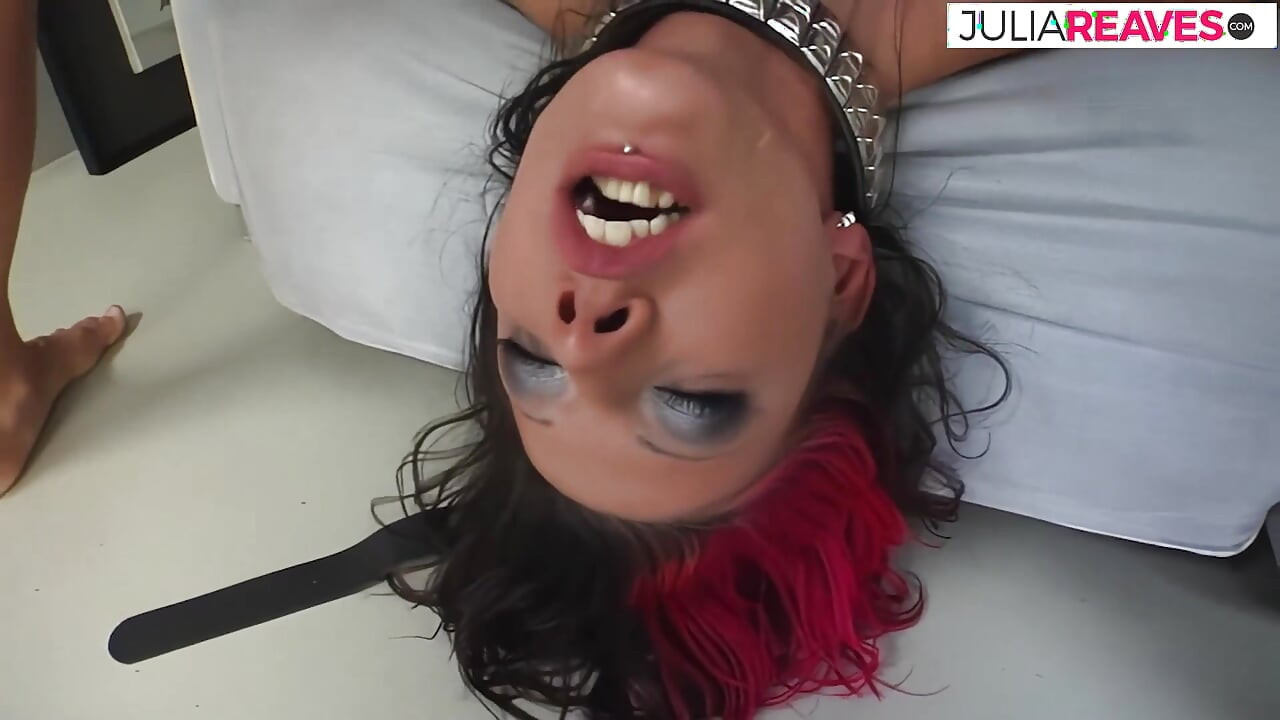 Hot girl moans in pleasure as two cocks drill her holes deep