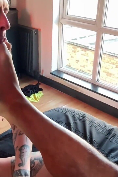 Dady and His Tattoed Neighbour