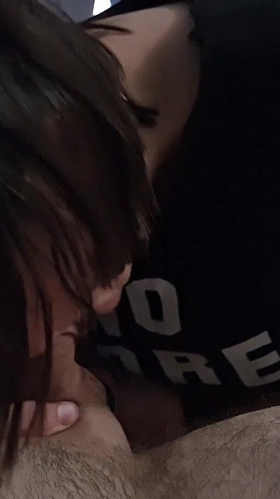 Gf assfucked me with giant dildo and bj leading to huge cumshot+Cumkiss | Clip 2