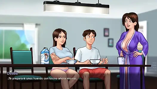 Чрезмерно возбужденная сводная сестра находит идеального квартиранта, чтобы трахнуть ее день и ночь, ОЧЕНЬ горячее - летняя сага