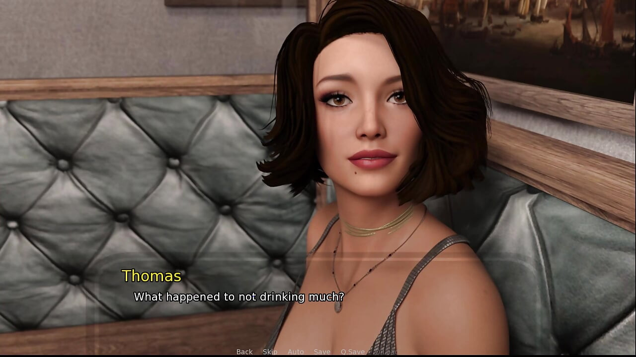 Mamies House 135 Amy laisse enfin Thomas la baiser