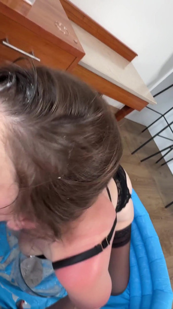Key moment from "Lick It Clean - Alice Maze Worships My Hole In Full Submission"