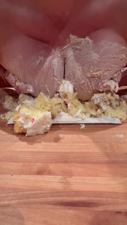 Step mom ruins birthday cake with her huge tits | Clip 1