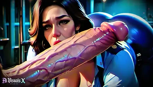 Büyük memeli polis orta yaşlı seksi kadın: canavar yaraklar fantezisi yaparken sph (iç monolog fantezisi)