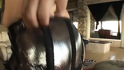 Horny MILF sucks a huge black cock to a massive facial cumshot