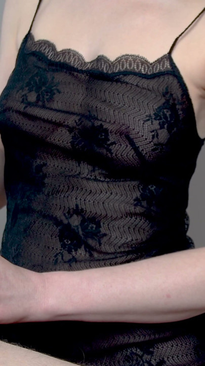 Pale Milf perfect tits jerk off a fat cock with lub and use Fleshlight until cumshot | Clip 1