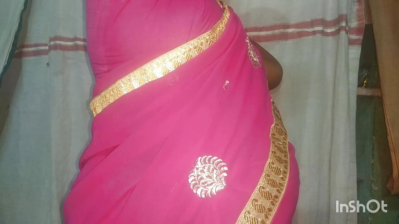 Tamil girl friend bathing and saree changing boobs pressing in young man