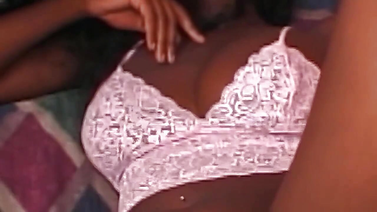 Bellezas negras trío follando duro - orgía de acción lésbica