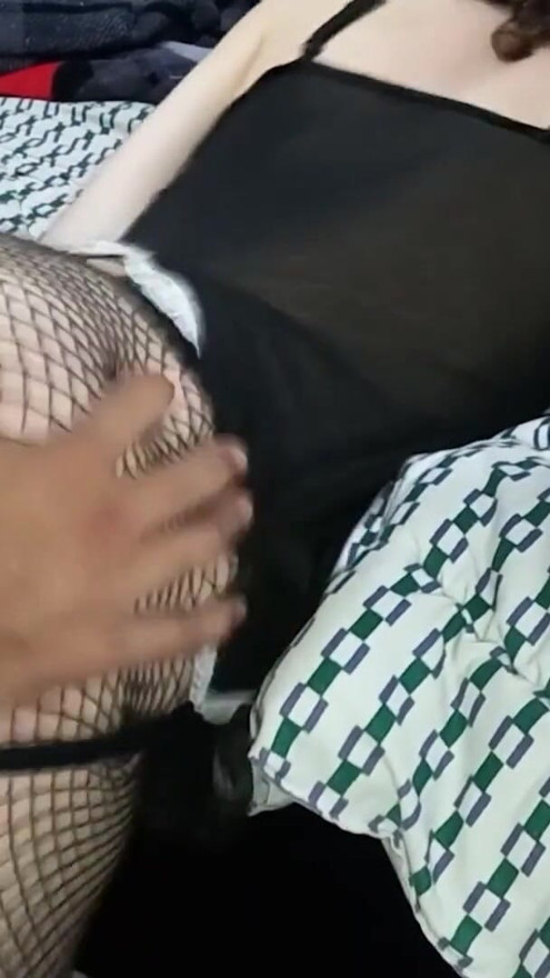 I beg him to fuck me softer but he fucks me hard | Clip 1