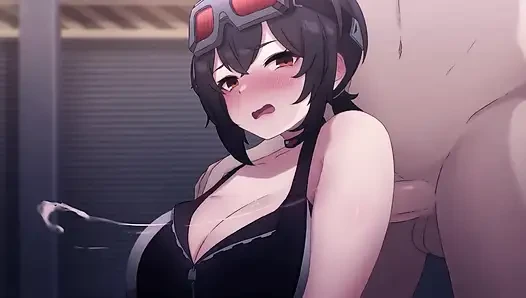 Grace si cewek sange yang nggak pernah puas- nyepong kontol, ngentot gaya doggy & cre