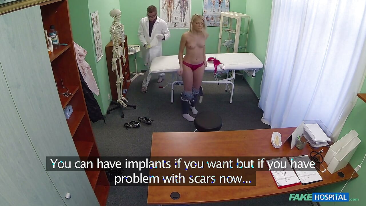 Fake Hospital - Curvy Blonde with a Bubbly Butt Takes Doctor's Naughty Offer for Pleasure