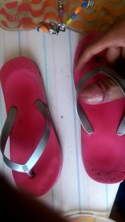 Flip flops two cummed
