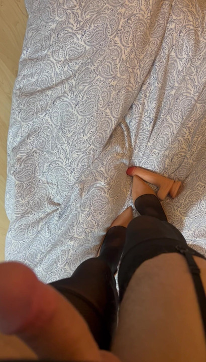 Visoke potpetice i kurac reiben