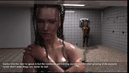 Dylan pengen mandi di mana sophia mandi di kamar mandi umum dia dientot kontol besar