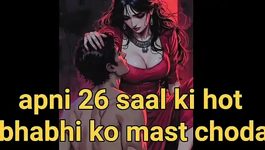 apni jawan bhabhi ko choda