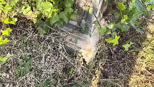 Sadece halka açık yerlerde insanların izlediği oral seks sonunda boşalma yutuyordu