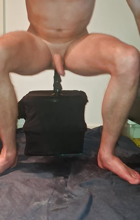 Solo Gay Twink Anal Dildo - Extreme Pissing Orgasms