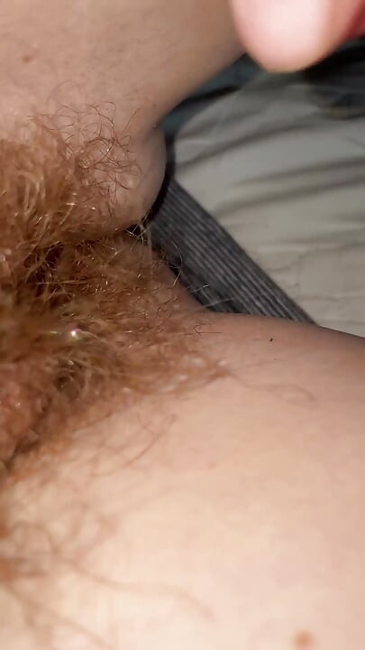 One Hair Heaven as a Single Pube Gets Caught Around My Clit Piercing