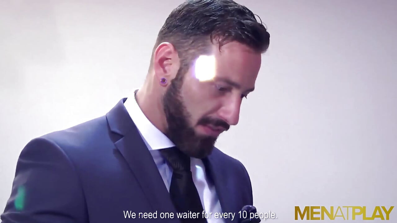 MENATPLAY - Latino Robbie Rojo anal fucked by Antonio Miracle