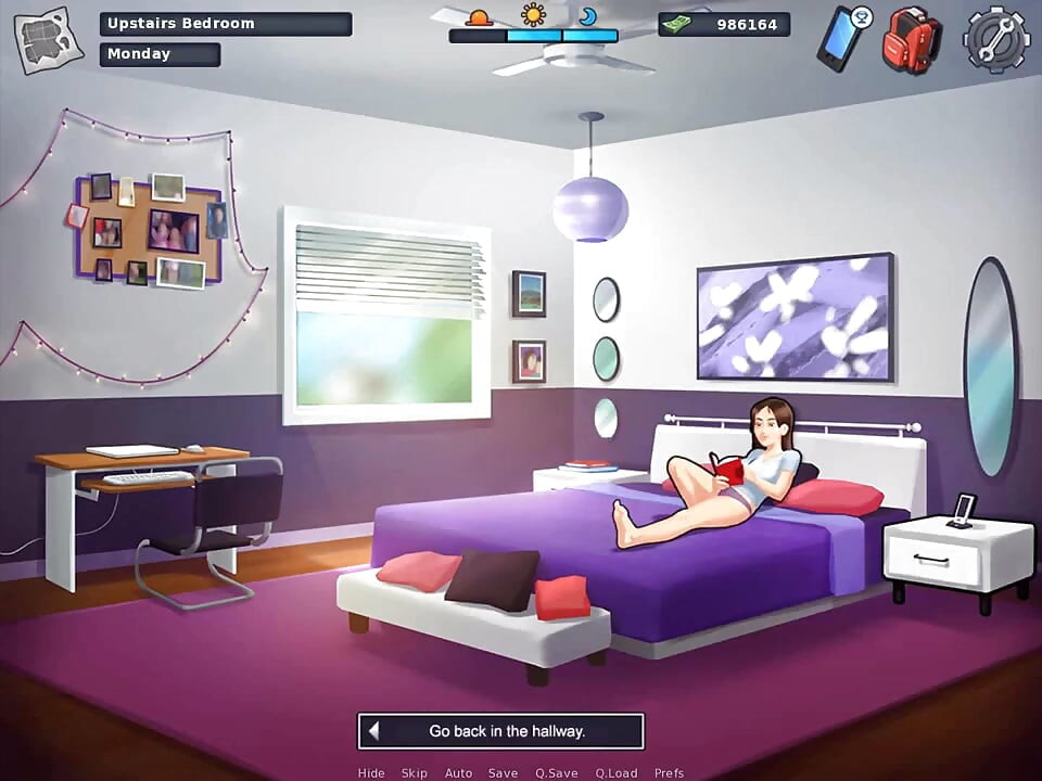 Summertime saga: stepmom and stepson doing naughty things in the house ep 39