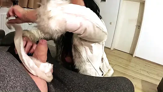 Cruel Fur Domme Humiliation JOI Deepthroat Control Breakdown