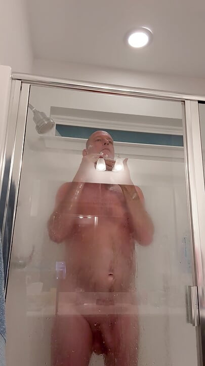 Shower and Shave Time On a Saturday Afternoon