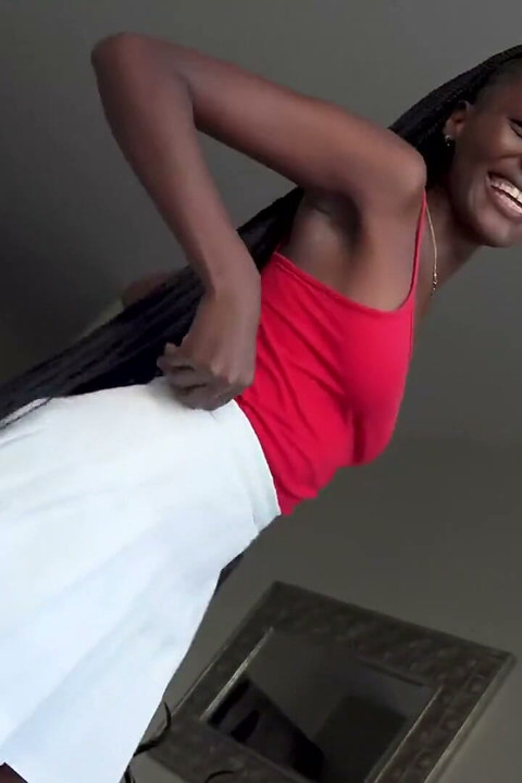 Nubian Teen Was Looking for Her Big Break and Found Big Cock Instead