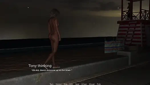 The Adventurous Couple 103 I Cant Believe Anne Accepted My Dare to Walk Naked Home