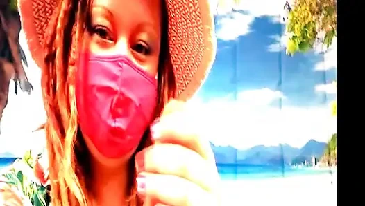 Watch me stroke the dildo as I sissify you