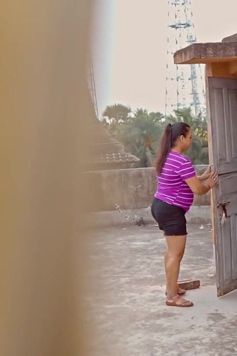 Hindi Real Hot Sex at Roof! Plz Don't Cum Inside Pussy