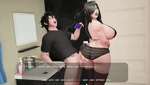 RUBBING COCK IN RAVENS ASS IN BATHROOM - MANSION DAYS - PART - 1