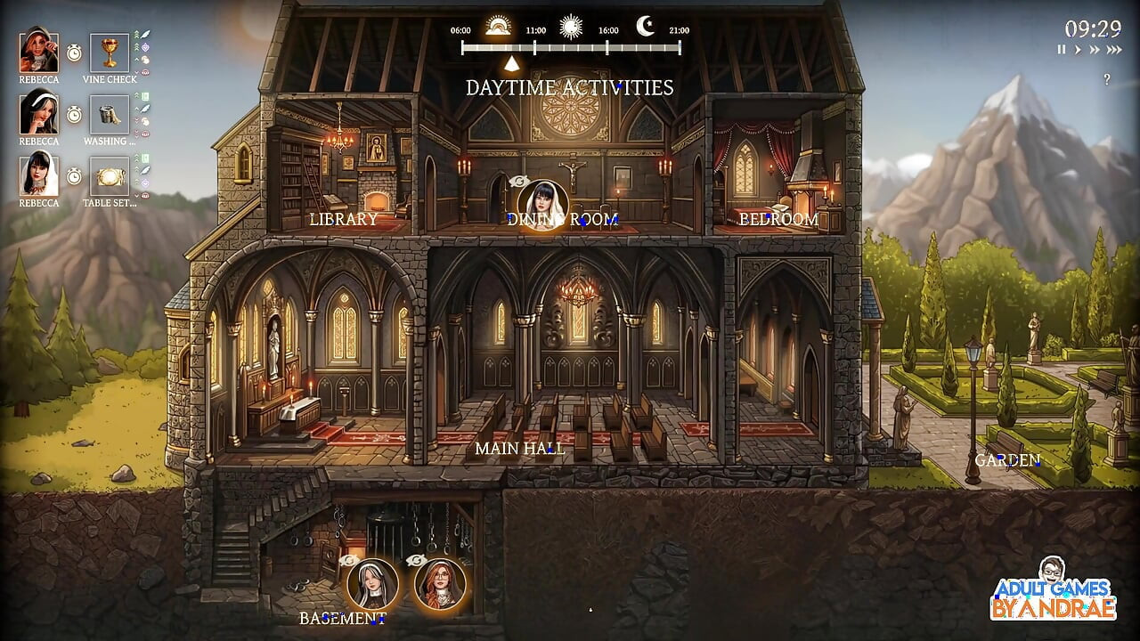 Stepsisters in Sin Gameplay Part 18 - Raquel Seeks Out Lust for Sins
