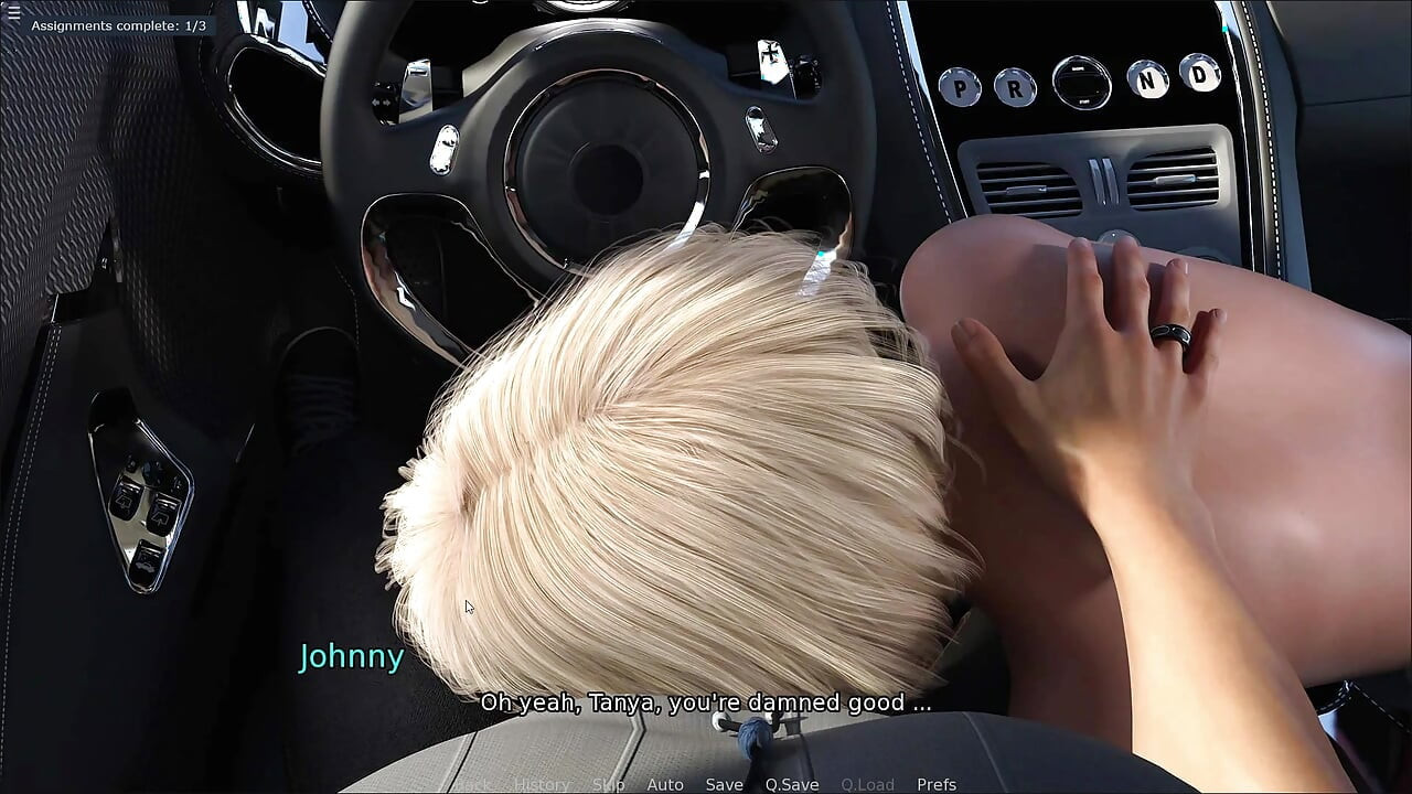 Sexy Stranger Girl Sucking Johnny's Huge Cock Inside The Car