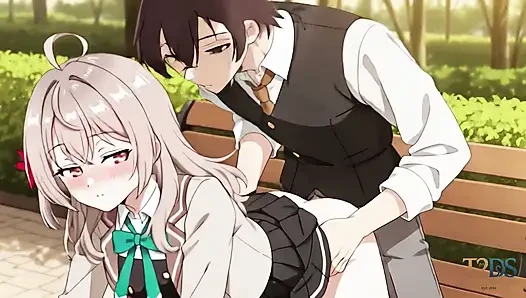 Masha x Masachika - Park Bench Secret Sex