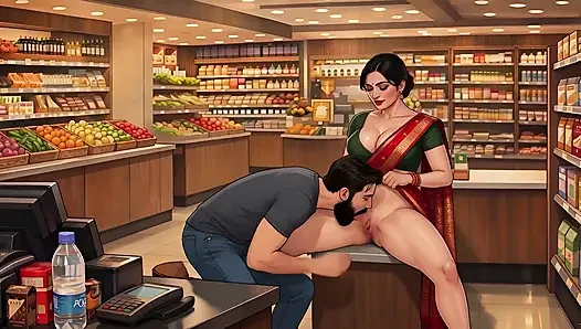 Stealer Get Punished in Supermarket Shop