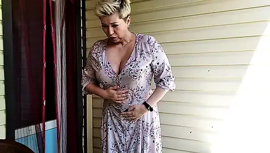 A modest housewife by day and a crazy, depraved, insatiable slut by night - that's the only way a normal real woman should be!