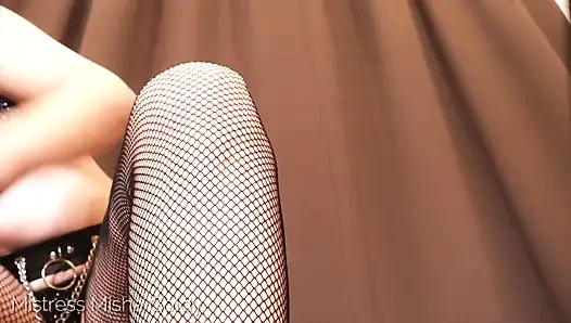 Suck the heels you got for me , worship and beg to spend more on me!