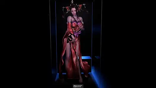 3D Two Horny Slut Cosplay Stripper Got Fucked by Two Big Dicks