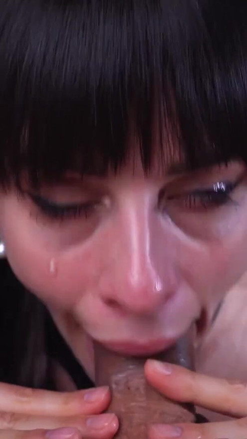 I Tease Him With My Sloppy Mouth,Intense Handjob and Deepthroat | Clip 2