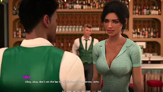 Dominos Beach 10 Радостное свидание Фионы да Джону