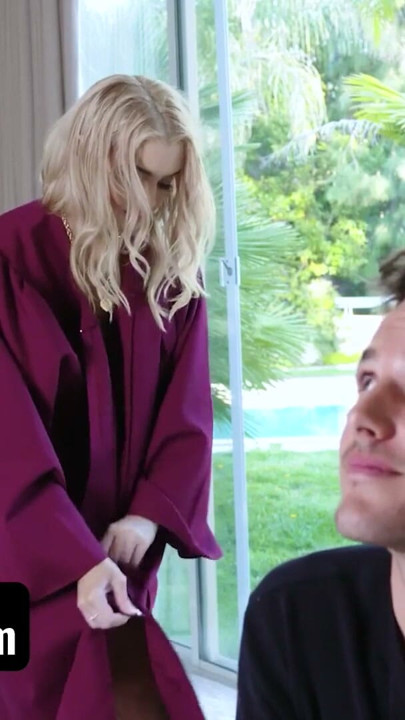 SisLovesMe - Bracefaced Stepsis Anastasia Knight Celebrates Graduation With Passionate Taboo Fuck | Clip 1