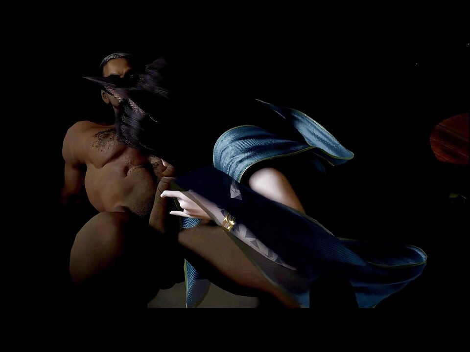 Goddess of Curves: Animated Fantasy Glow- 3D Animation Hentai