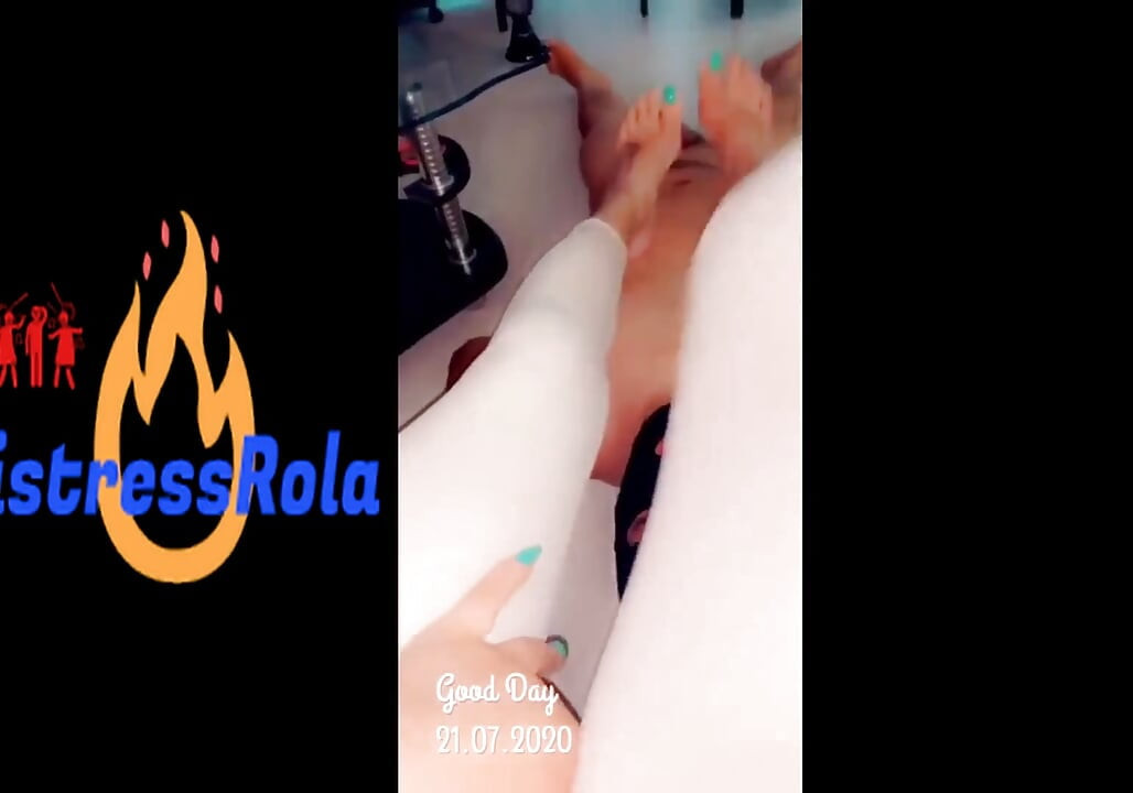 Arab Mistress Rola Slave Face Slapping