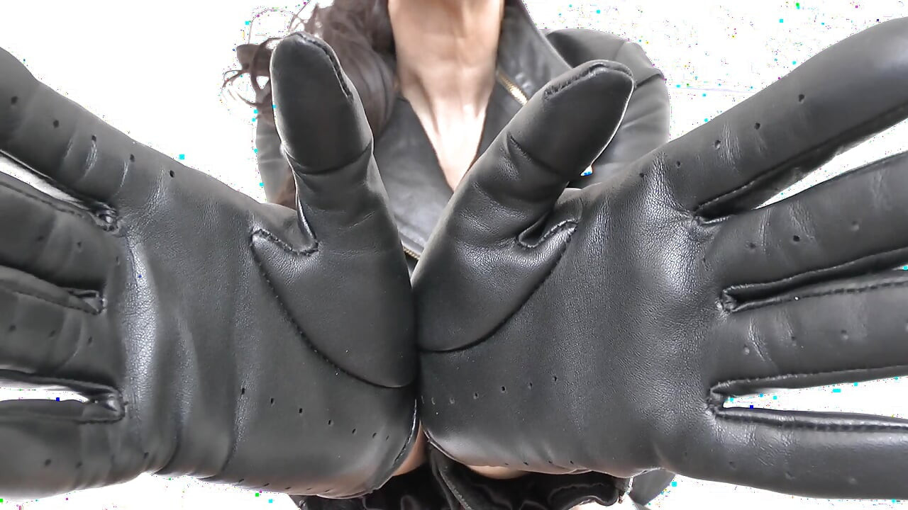 Sniffing Leather Gloves and Cumming in Pants, JOI, POV, Lady Victoria Valente