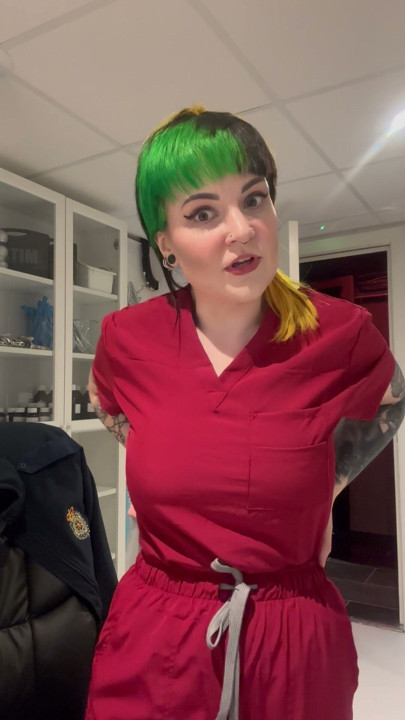 Nurse Rubys Locktober check up   FREE task video on my OnlyFans and Loyalfans now