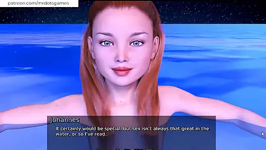 Sahilde seks yapıyor