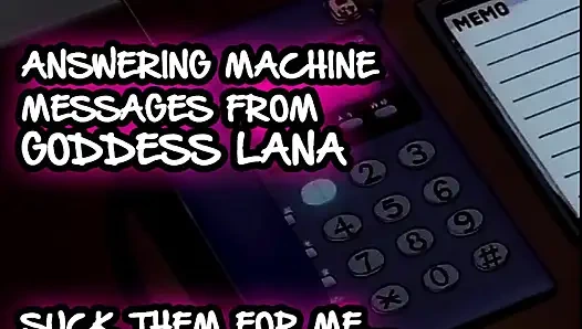 AUDIO ONLY - Menjawab pesan mesin 1 mengisapnya untukku